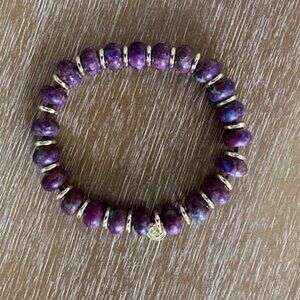Kendra Scott Purple Turquoise Bracelet